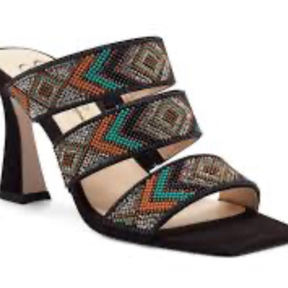 Jessica Simpson Oani Beaded Heels, size 7 1/2